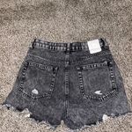 ZARA Ripped Jean Shorts Photo 1