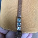 Torrid Elastic T-Strap Slide Sandal Rhinestone Detail Maize 10W Casual Festival Photo 2