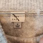 A New Day  Women's Gray Pullover Sweater With Green Script Amore Size small Photo 1