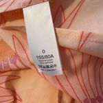 Kate Spade NWOT  Grand Daisy Midi Wrap Dress Women's Orange Pink Size 0 Photo 5