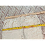 Old Navy  High Rise Wide Leg Linen Blend Crop Pants Beige XXL 2XL Womens Photo 4