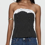Princess Polly  Polka Dot Top Photo 0