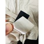 AREA STARS White Cotton Waist Cinching Sleeveless Jean A Photo 6