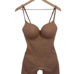 SKIMS  Ultimate Body Push-Up Enhancing Padded Midthigh Bodysuit large Sienna NWT Photo 4