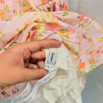 Miss Rosier NEW Kara Floral Print Cotton Mini Dress Bridgerton Victorian Tea Pink Photo 5