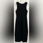 Marine layer  Lexi Daytime Dress in Black Rib size Medium Photo 3