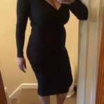 Bear Dance Black Long Sleeve Dress  Photo 1