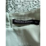 ZARA  Feminine Mint Green Lined Lace Mini Dress Women Size XS Cottage Coquette Photo 6