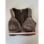 Wild Fable black denim crop top tank vest size XXS goth grunge festival Photo 5