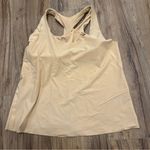 Athleta Ultimate 2-in-1 Support Tank Top With Built In Sports Bra Sz S Peach Photo 0