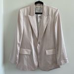 ALC Frank A.L.C Bishop II Satin Blazer In Pink Tint Size 10 New With Tag Photo 2