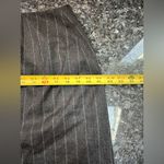 Ralph Lauren Lauren  | Grey Wool Pinstripe Classic Pencil Skirt Size 14 NWT Photo 7