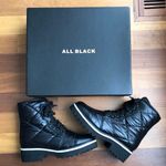 Puffy combat boot Black Size 8.5 Photo 0