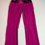 Lululemon ‎ Athletica Womens pink Purple Yoga Pants Activewear High Rise Size 6 Photo 0