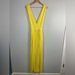 Free People beach Dani Convertible Open-Back One-Piece in citron yellow size S Photo 3