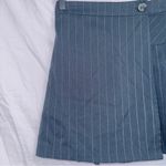 Urban Outfitters Black Pin Striped High Waisted Pleated Mini Skirt size XS Photo 1