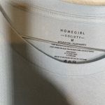 ⸻ Homegirl Society “Paradise” Graphic Muscle Tank Top Gray Size M Photo 2