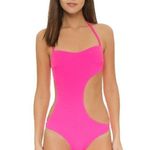 đź’•L'AGENT by AGENT PROVOCATEURđź’• Agata Swimsuit ~ Pink XS NWT Black Photo 7