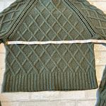 American Eagle  Mock Neck Cable Knit Sweater Photo 2