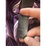 Liz Claiborne  Shirt Women Size XL Long Sleeve Striped Stretch Teacher Comfort Photo 7