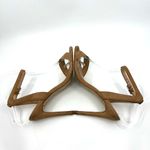 OFFICE LONDON Nude Leather Ankle Strap Heeled Sandals Women's 7 US Tan Photo 6