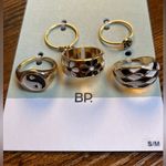 Nordstrom  BP Five-Pack Gold Tone Rings Photo 3