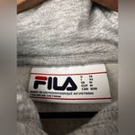 FILA  women grey hoodie super soft comfy cozy travel sporty M Photo 2