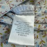 Allison Brittney Allison‎ Brittney Floral Top - Light Blue and Olive Photo 7