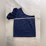 Bobi  LOS ANGELES Ink Blue One Sleeve Women’s Top NWT Sz M Photo 5