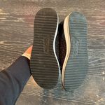 ALDO  casual sneakers black with gold metallic design size 7.5 Photo 6