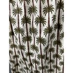 Aguabendita Target Linen Halter Mini Dress Palm Tree Resort Size Medium Photo 5