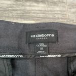 Liz Claiborne  Grey Sophie Classic Wide Leg Work Pants S18 Photo 1