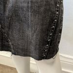 Dear John kaylee grunge punk rock black studded high rise Stretchy mini skirt 29 Photo 6