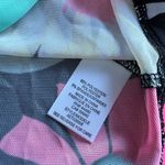 Revolve AFRM Floral Tank Top Daisy Print Mesh Sheer Turtleneck Sleeveless NWT Photo 5