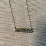 Paparazzi NWT  silver “land of‎ the free” necklace with signature earrings Photo 1