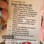 Lululemon Neutral Align Legging NWT 28” Photo 2