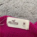Hollister  California Hot Pink And White Chevron Pattern Knit Tank Top-Medium Photo 4