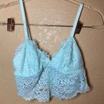 Aerie  BLUE LACE BRALETTE size medium Photo 0