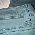 Kensie  Olive Green Effortless High Rise Ankle Denim Jeans Photo 6