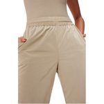 Good American  Wide Leg Nylon Track Pants in Brindle Size 2 Medium Photo 10