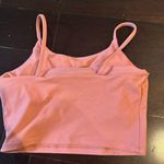 Pink Lily Peach skinny strap athletic top  Photo 2