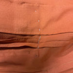 Vintage 70s Burnt Orange Blazer Jacket Dagger Collar Embellishments Formal Size XL Photo 12