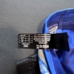 Versace  Italia 19v69 Royal Blue Printed Women’s Sports Bra Top Padded Sz M EUC Photo 4