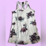 Rue 21  Women’s Floral Tank Top with Pink and Green Accents Size XS. Photo 4