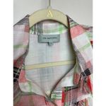 Lee Mathews Eugenie Plaid Ruffle Top Sz. 1 (US 4) Photo 5
