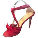 Chase and Chloe  Women’s Red Gigi-32 Pumps Size 8 Photo 0