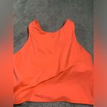 Athleta  coral cropped Tank Top small Photo 2