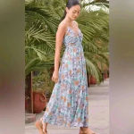 Mystree Bohemian, hippie  floral maxi dress size M New sun/ wedding guest dress Photo 1