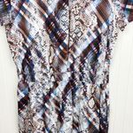 Ted Baker London Women's Balay Quartz Mix Pattern Short Sleeve Jumpsuit Medium 3 Brown Photo 10