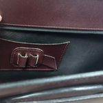 Samsonite Dignitary 3” Document Portfolio Burgundy Genuine Leather 1986 Vintage Brown Photo 8